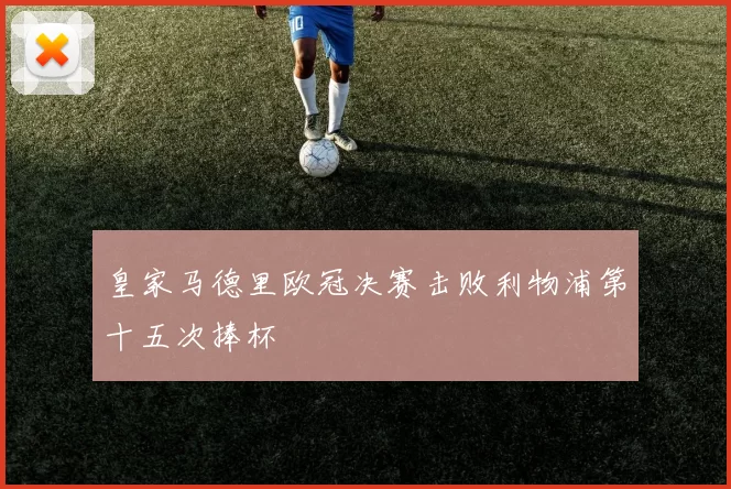 皇家马德里欧冠决赛击败利物浦第十五次捧杯